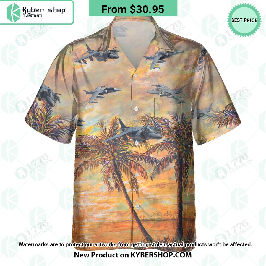AV-8B Harrier II Hawaiian Shirt