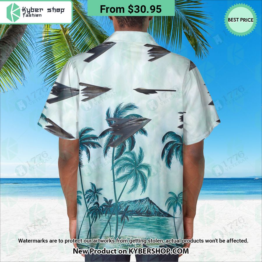 B-21 Raider Palm Hawaiian Shirt