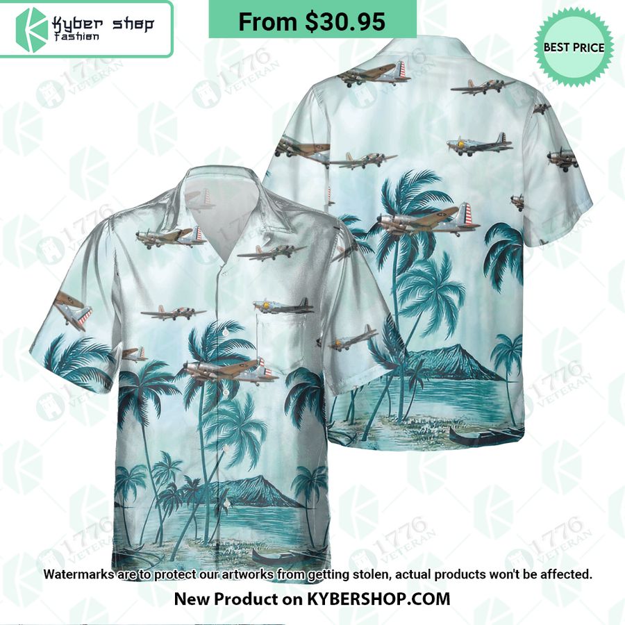 B-23 Dragon Palm Hawaiian Shirt