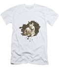 Baby Deer Splash With Snow T-Shirt