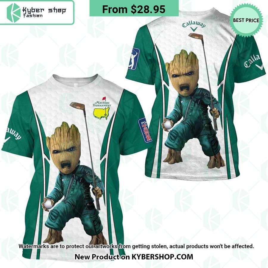 Baby Groot Callaway Masters Tournament Hoodie