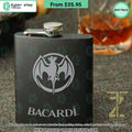 Bacardi Hip Flask