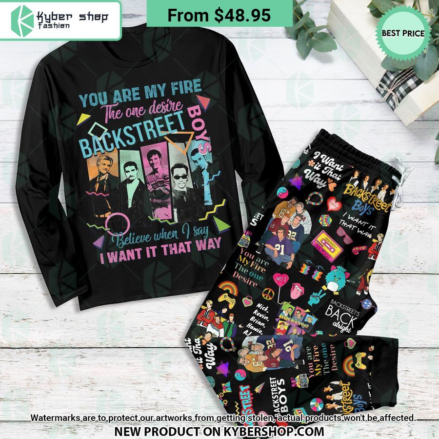 Backstreet Boys Pajamas set