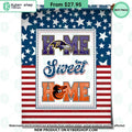 Baltimore Orioles Baltimore Ravens Home Sweet Home Flag