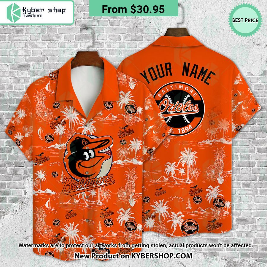 Baltimore Orioles CUSTOM Hawaiian Shirt