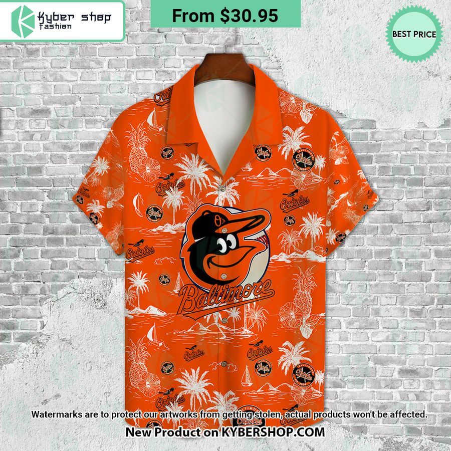 Baltimore Orioles CUSTOM Hawaiian Shirt
