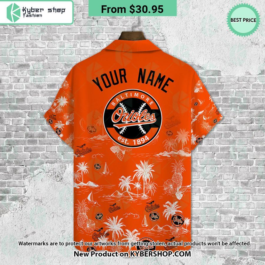 Baltimore Orioles CUSTOM Hawaiian Shirt