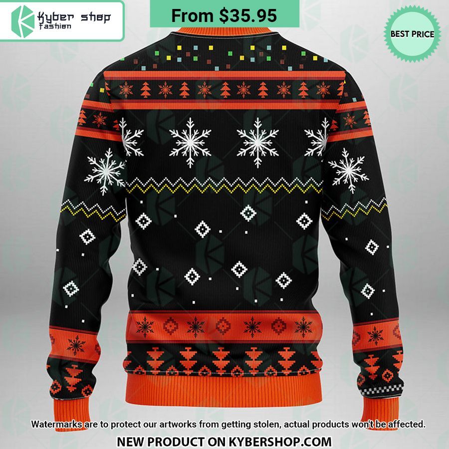 Baltimore Orioles Grinch Ugly Christmas Sweater
