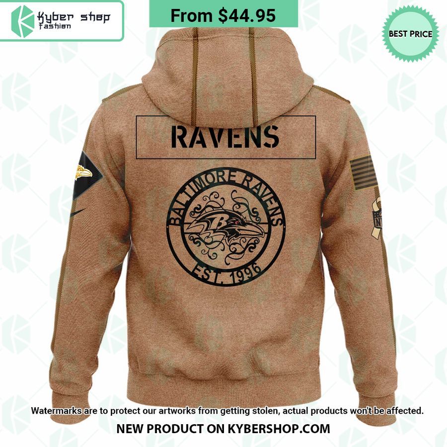 Baltimore Ravens Salute to Service Hoodie