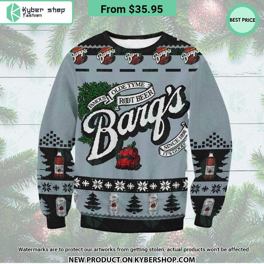 Barq’s Root Beer Sweater