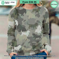 Basset Hound Camo Sweatshirt
