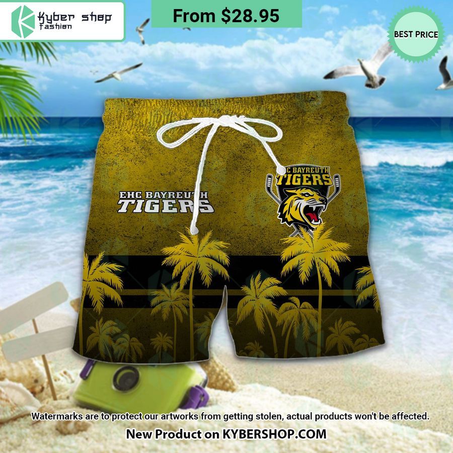 Bayreuth Tigers Hawaiian Shirt and Shorts