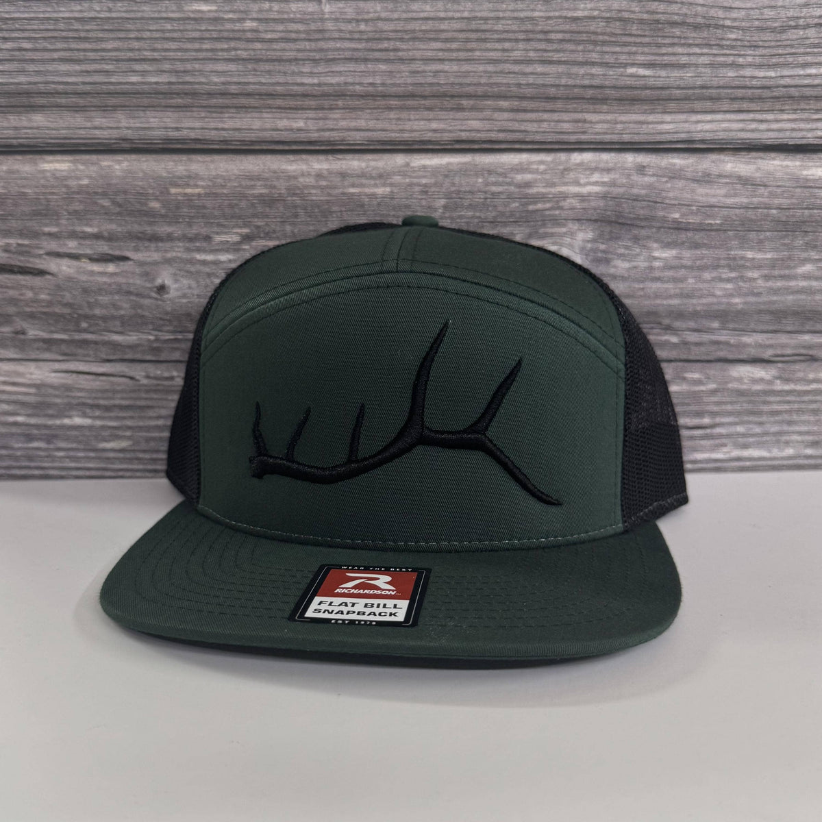 3D Embroidered Elk Antler Hat – 208Tees