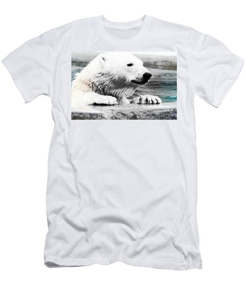 Bear Cub In Pool T-Shirt