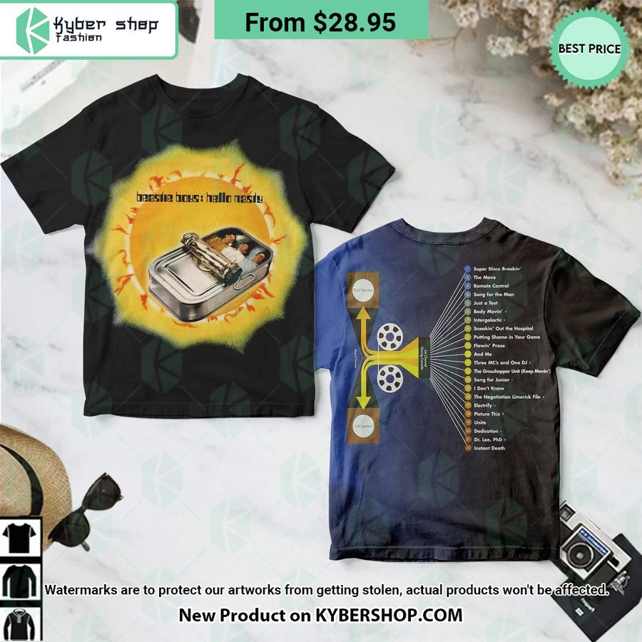 Beastie Boys Hello Nasty Album Cover Shirt
