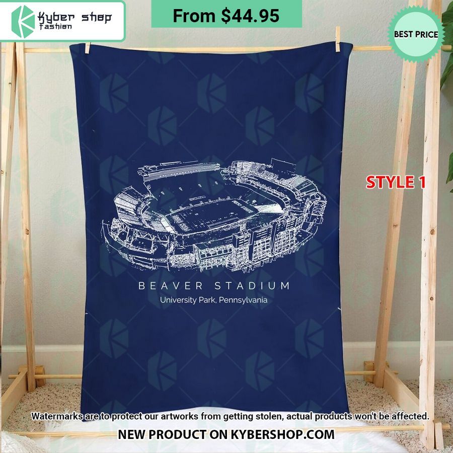 Beaver Stadium Penn State Nittany Lions Blanket