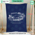 Beaver Stadium Penn State Nittany Lions Blanket