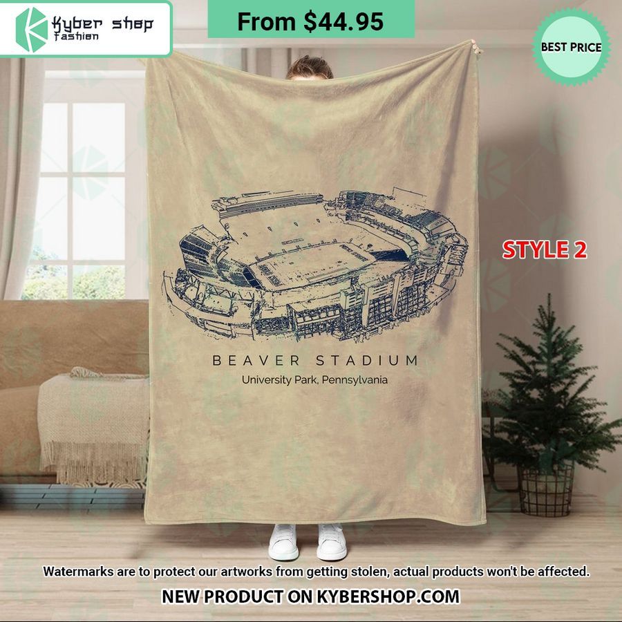 Beaver Stadium Penn State Nittany Lions Blanket