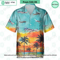 Beechcraft Musketeer Sunset Hawaiian Shirt