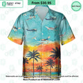 Beechcraft Skipper Sunset Hawaiian Shirt