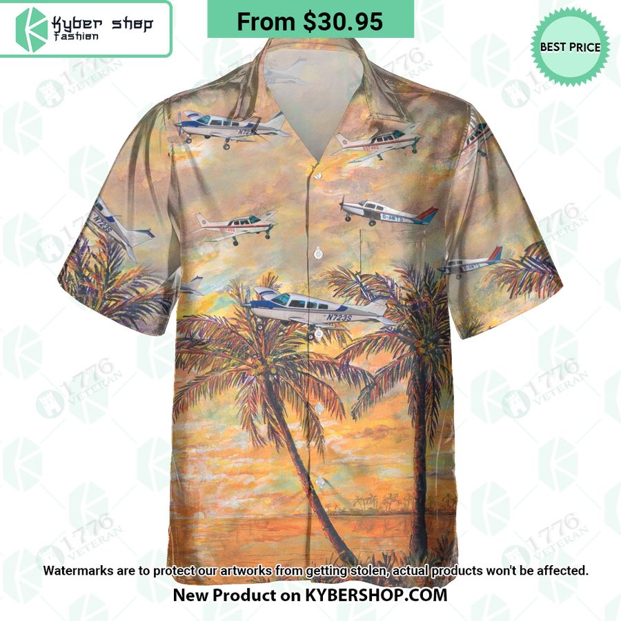 Beechcraft Sport Hawaiian Shirt