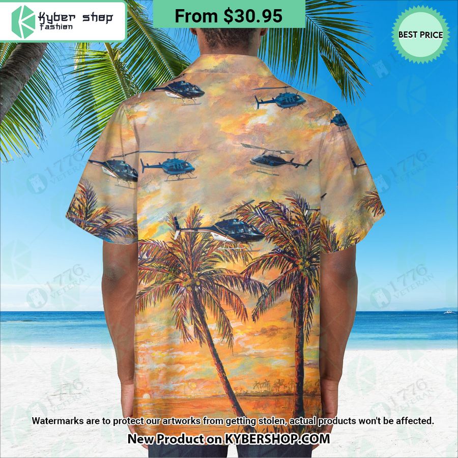 Bell 206 Hawaiian Shirt