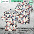 Bell Ambulance Milwaukee Wisconsin 4th Of July Hawaiian Shirt