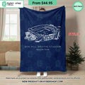 Ben Hill Griffin Stadium Florida Gators Blanket