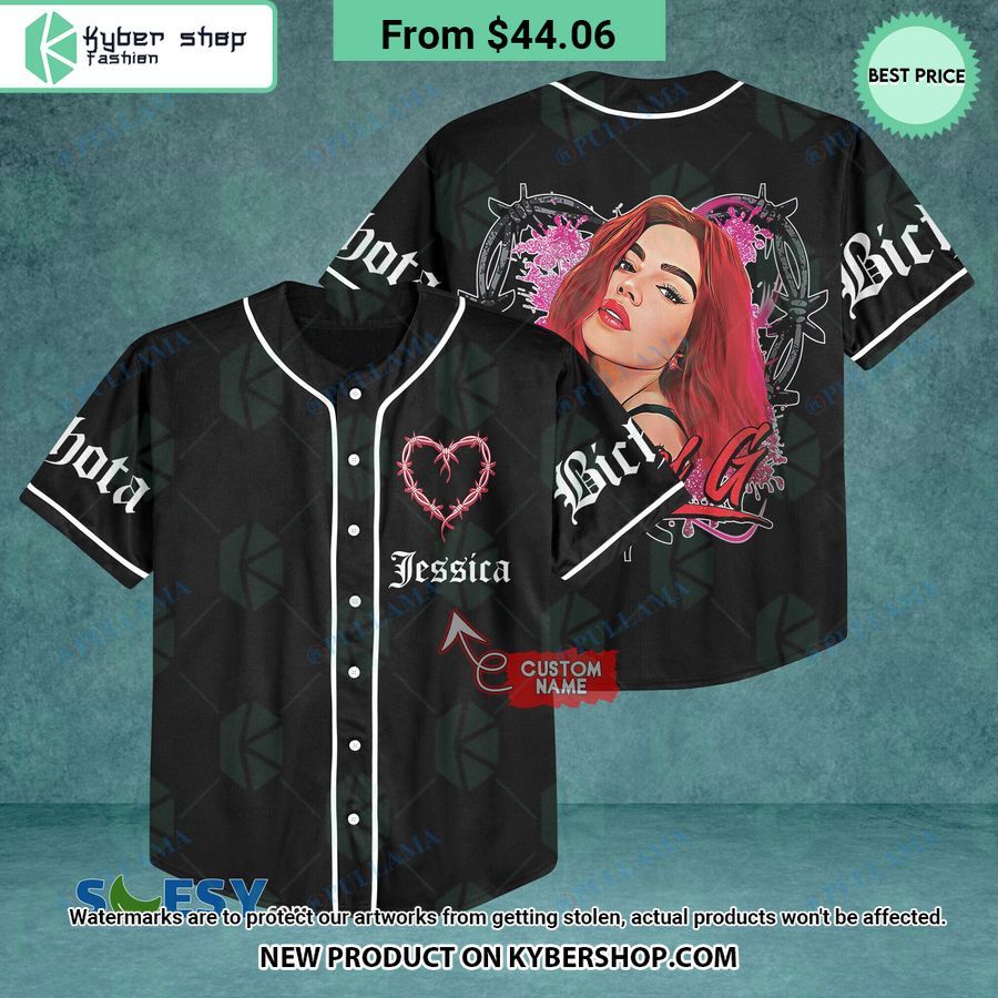 Bichota Karol G CUSTOM Baseball Jersey