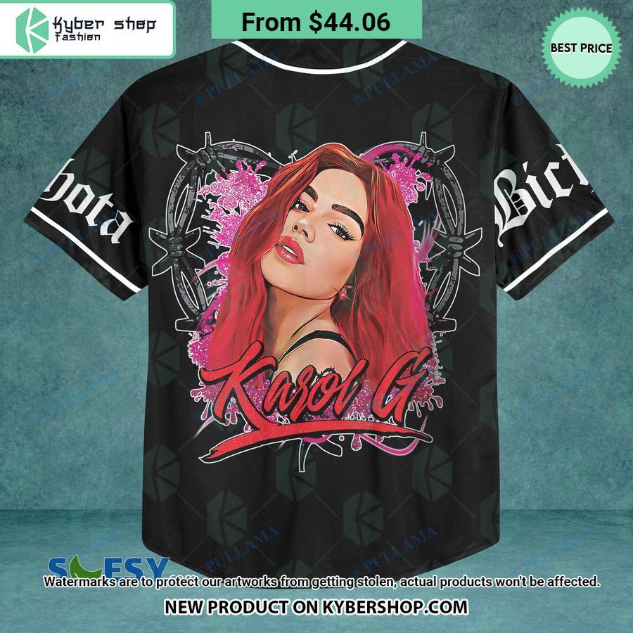 Bichota Karol G CUSTOM Baseball Jersey