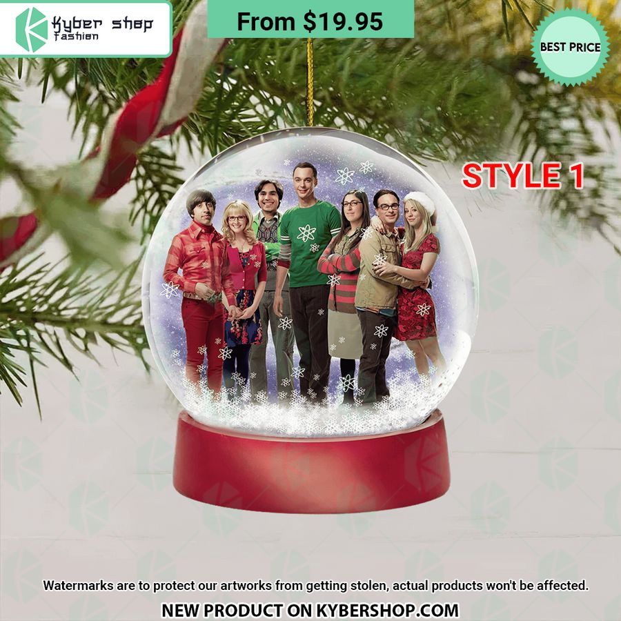 Big Bang Theory Christmas Ornament