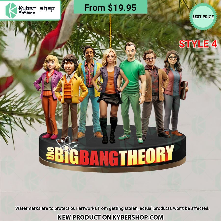 Big Bang Theory Christmas Ornament