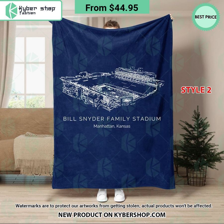 Bill Snyder Family Stadium Kansas State Wildcats Blanket