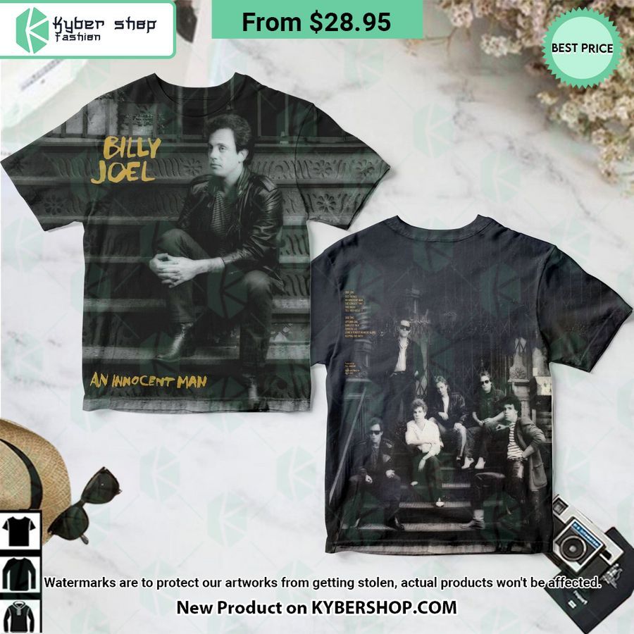 Billy Joel An Innocent Man Album Shirt