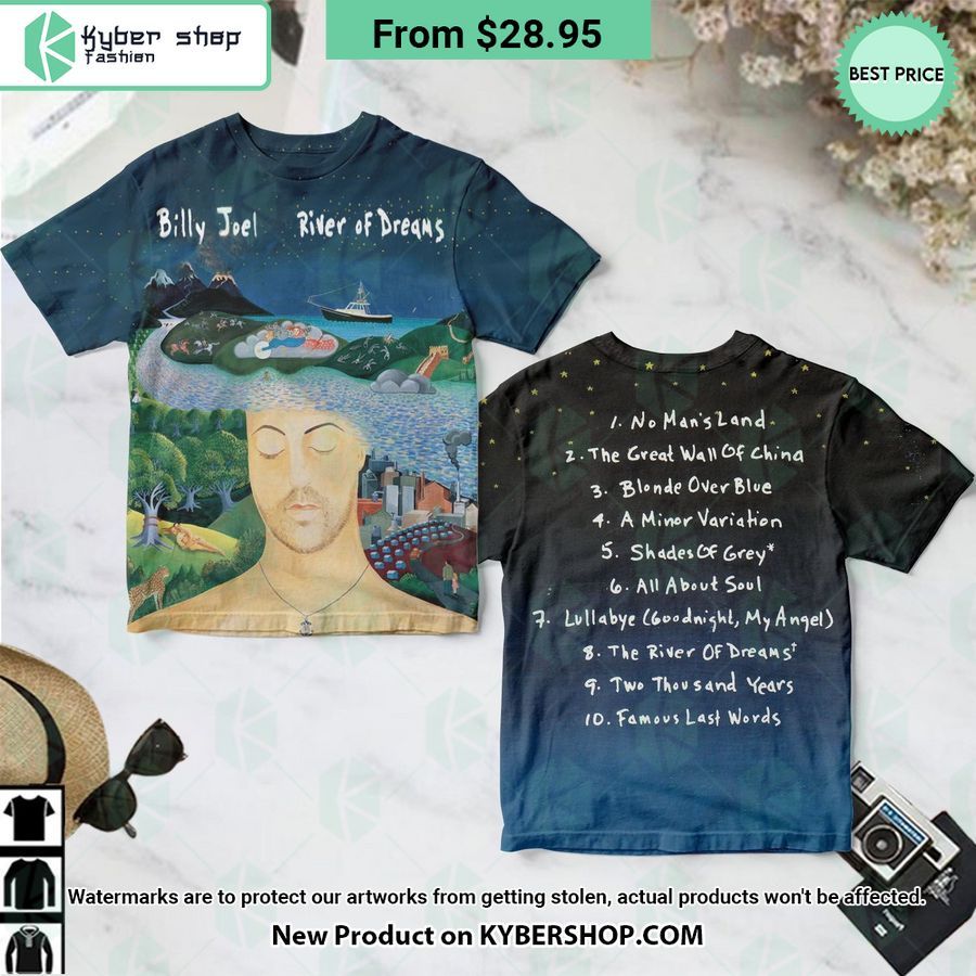 Billy Joel River Of Dream Album Shirt