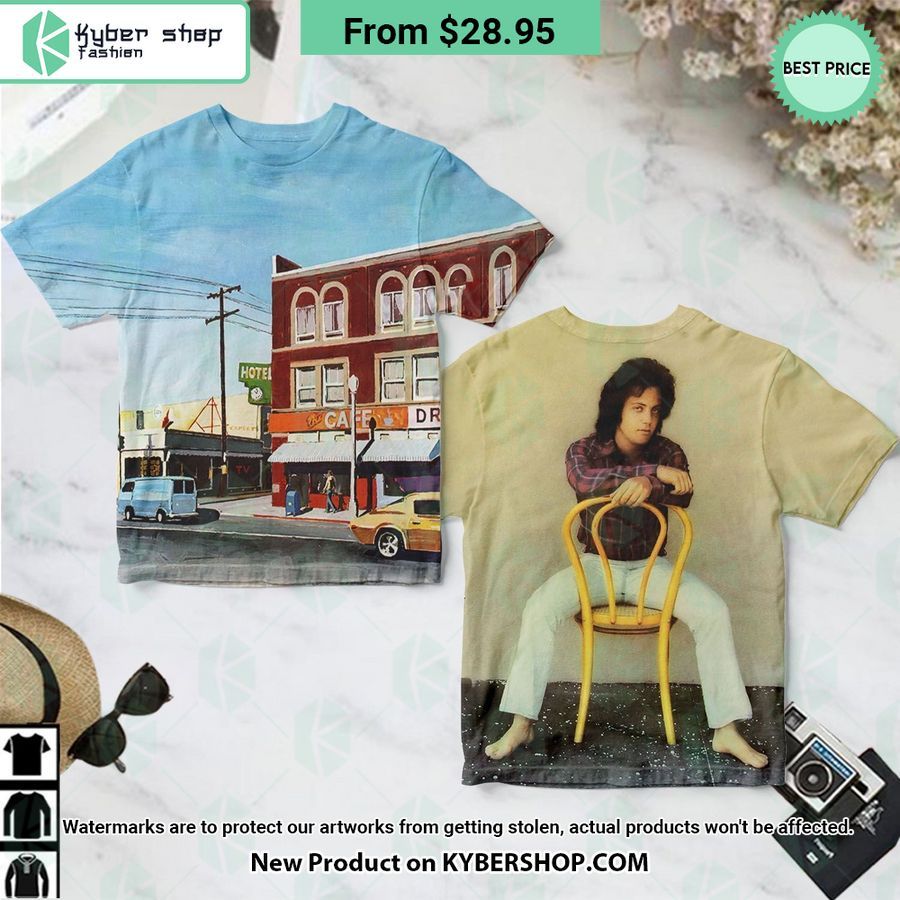 Billy Joel Street Life Serenade Album Shirt