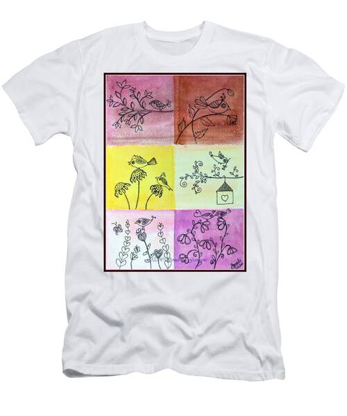 Bird Doodles T-Shirt