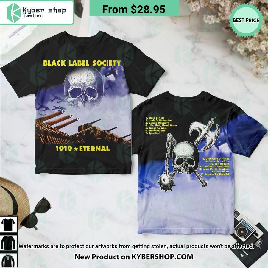 Black Label Society 1919 Eternal Album Cover Shirt