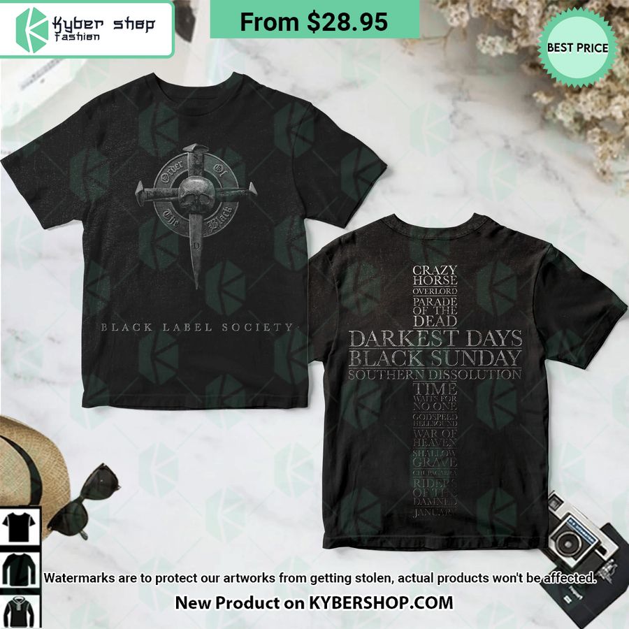 Black Label Society Order Of The Black Album Shirt