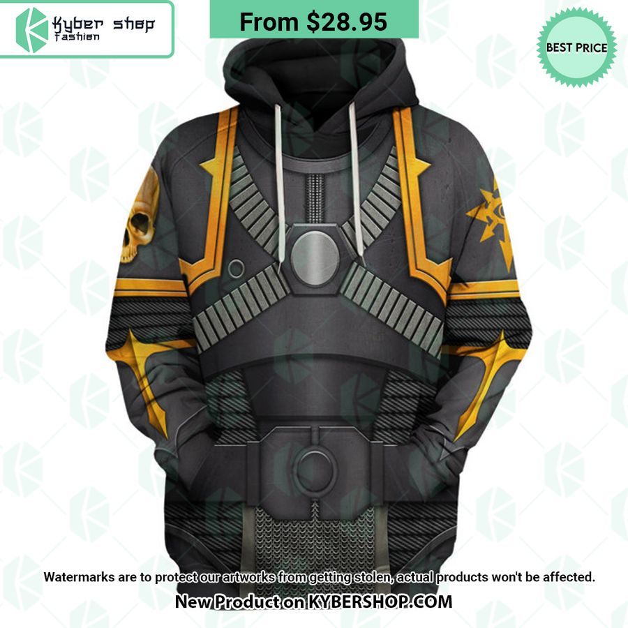Black Legion Colour Scheme Costume Warhammer 40K Hoodie