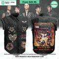 Black Veil Brides Savior Will Be There Sleeveless Denim Jacket