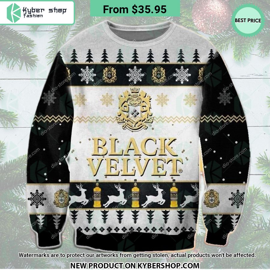 Blackened Whiskey Christmas Sweater