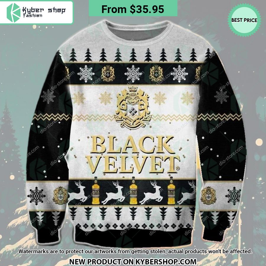 Blackened Whiskey Christmas Sweater