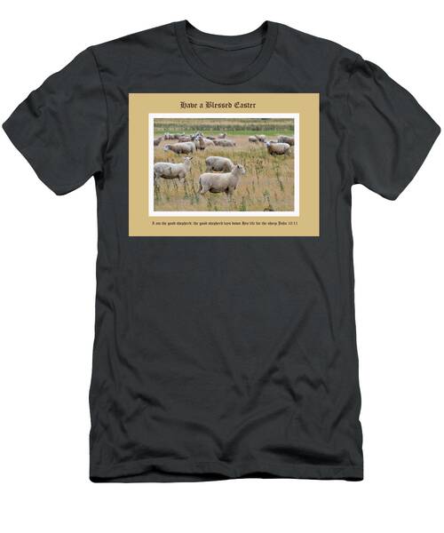 Blessed Easter Card With Sheep T-Shirt
