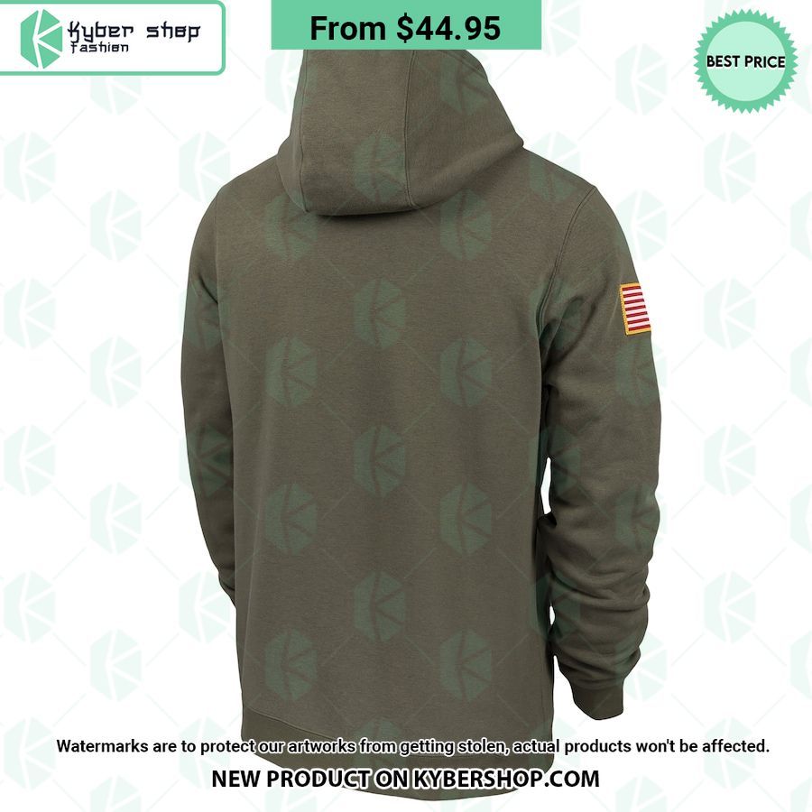 Boise State Broncos Military Salute to Service Veterans Hoodie