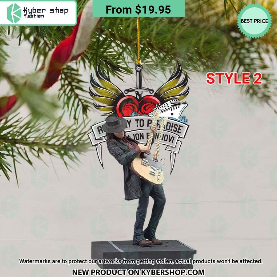 Bon Jovi Band Ornament
