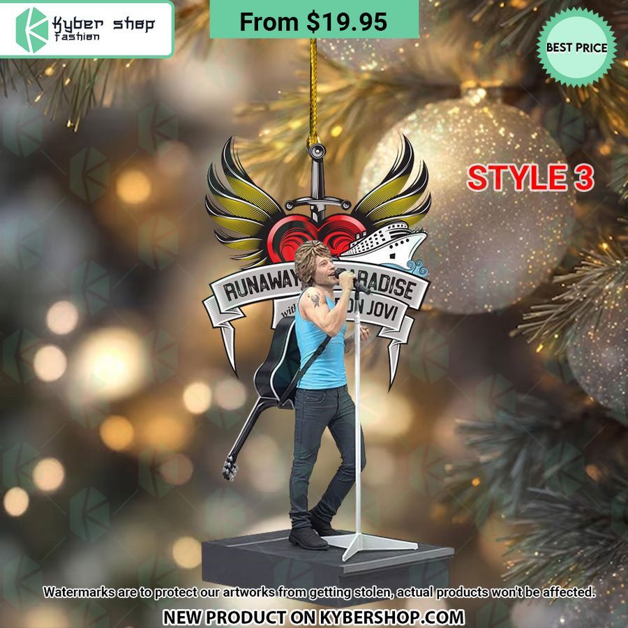Bon Jovi Band Ornament