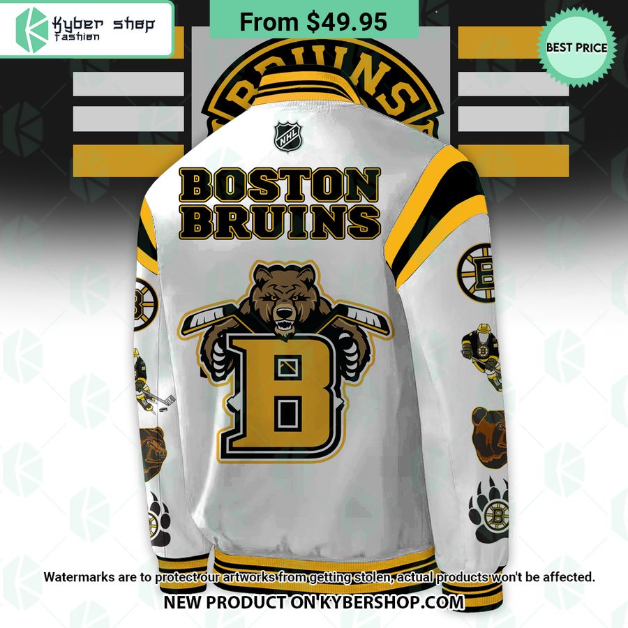 Boston Bruins 100 Centennial Baseball Jacket, Pants