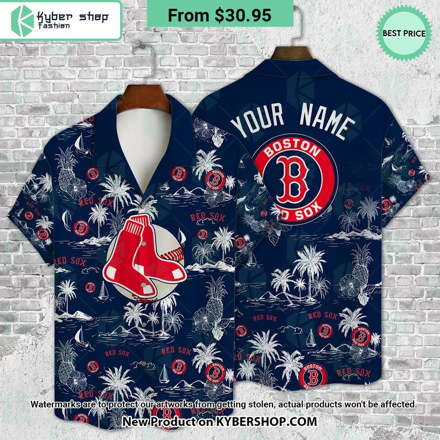 Boston Red Sox CUSTOM Hawaiian Shirt