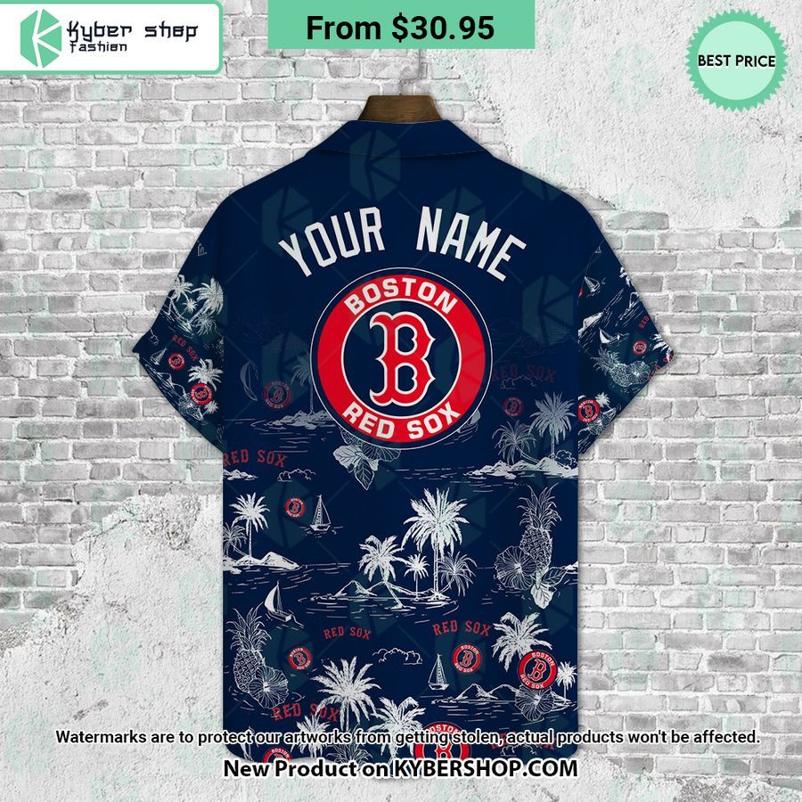 Boston Red Sox CUSTOM Hawaiian Shirt